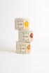 ROHO Alegria Sol Tester Set with three 90g scented candles in beige tins – Zesty Lemon, Pomegranate Bloom and Orange & Rosemary, hand-poured in Mallorca